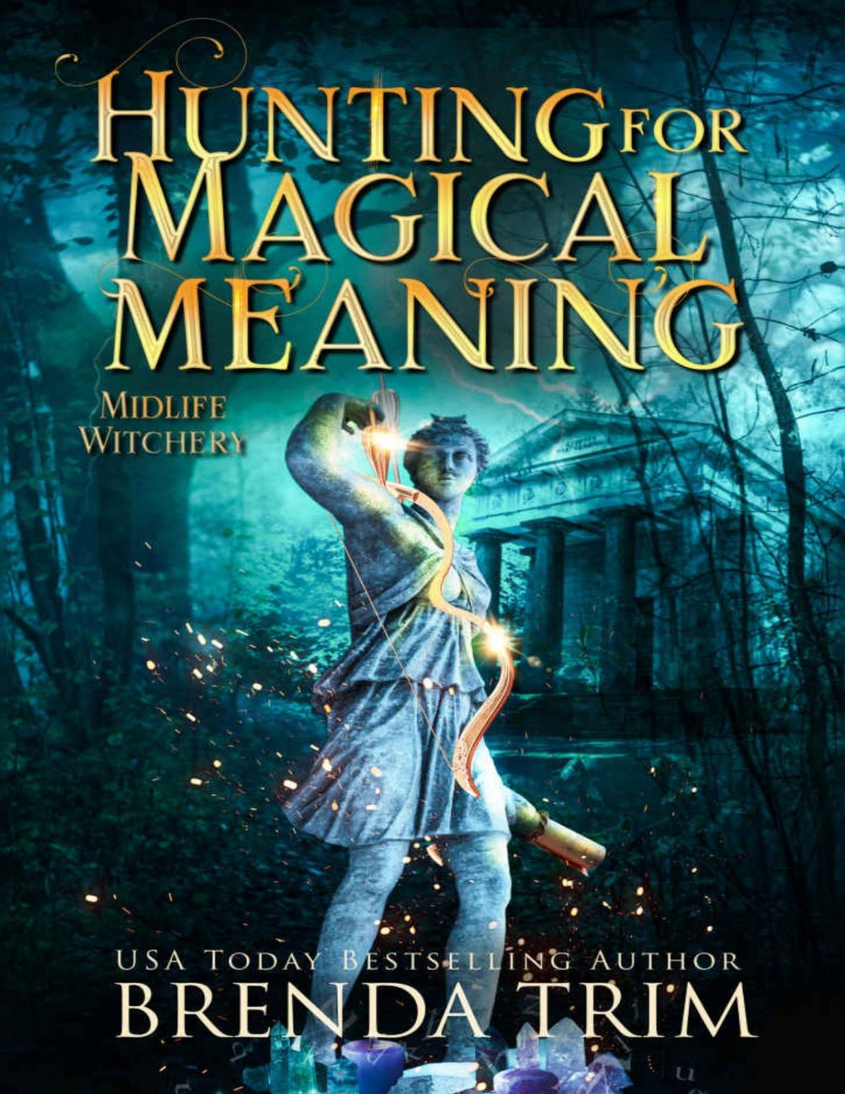 Hunting For Magical Meaning Paranormal Womens Fiction Midlife Witchery Book 12 Brenda Trim