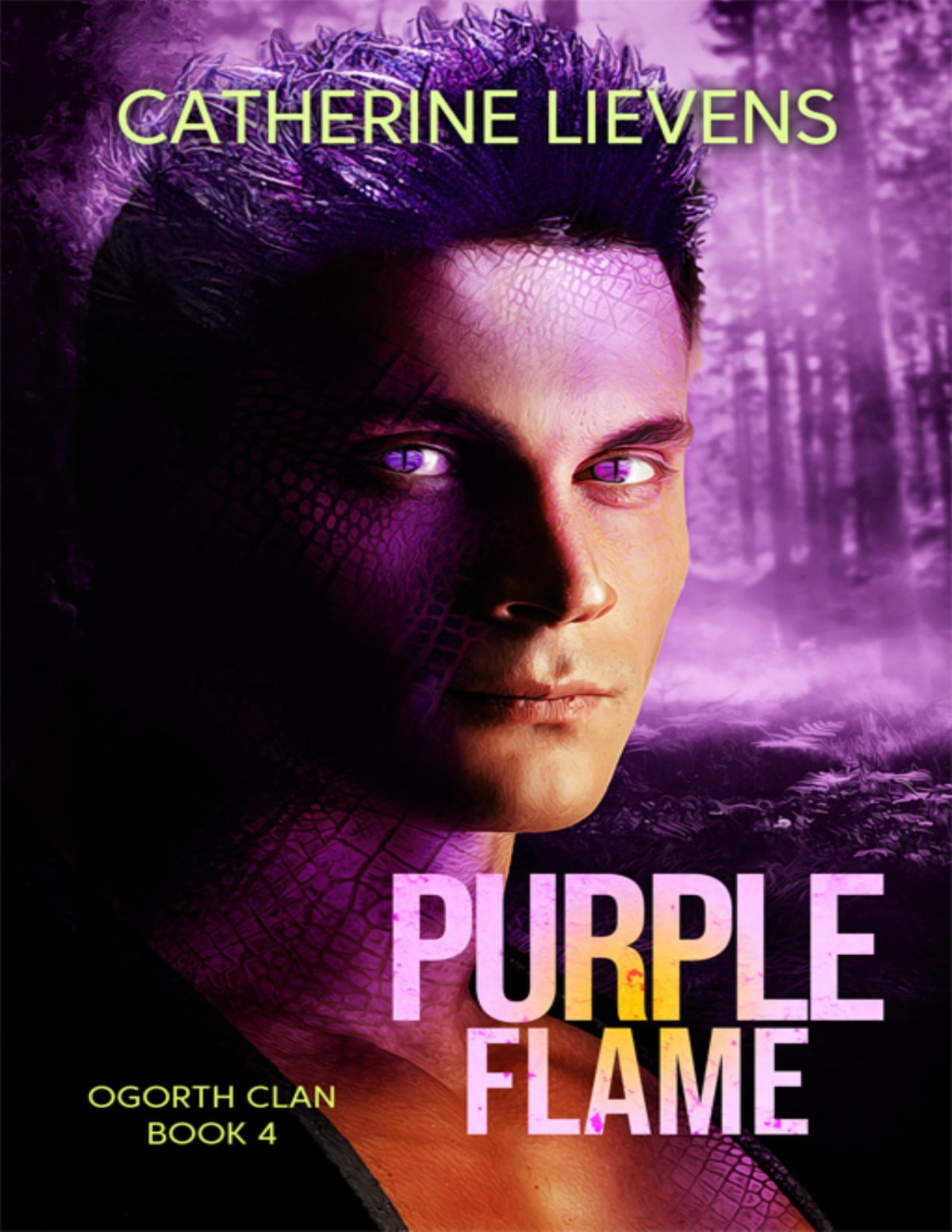 Purple Flame Catherine Lievens