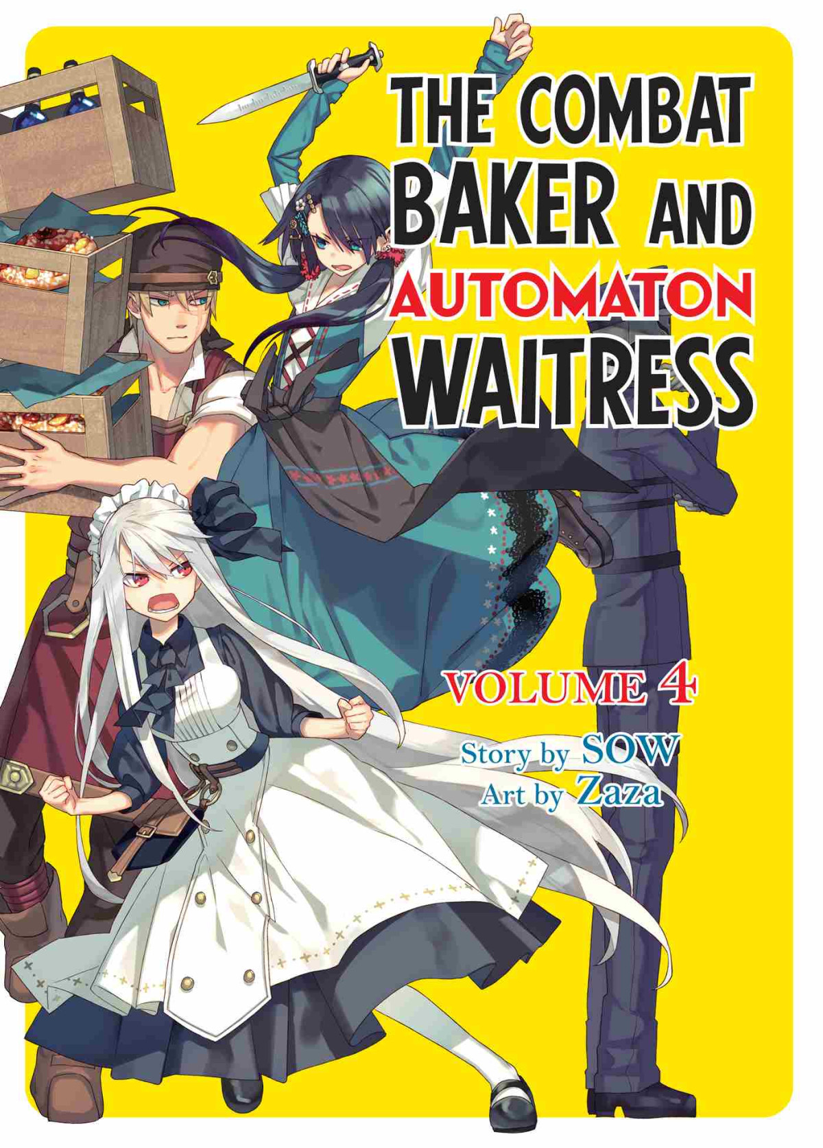The Combat Baker And Automaton Waitress Volume 4 Sow Zaza Illust