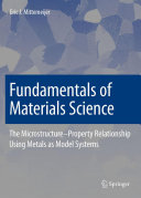 Fundamentals Of Materials Science Eric J Mittemeijer