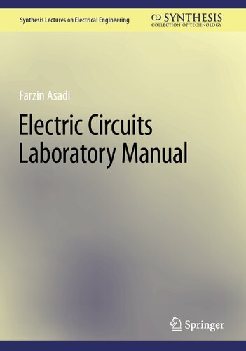 Electric Circuits Laboratory Manual Farzin Asadi