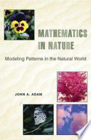 Mathematics In Nature John A Adam