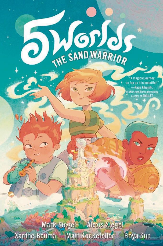 5 Worlds Book 1 The Sand Warrior Mark Siegel Alexis Siegel