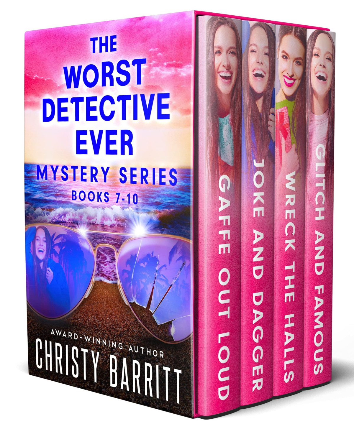 The Worst Detective Ever Mystery Series Books 710 Christy Barritt