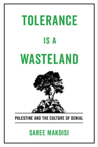 Tolerance Is A Wasteland Palestine And The Culture Of Denial Saree Makdisi