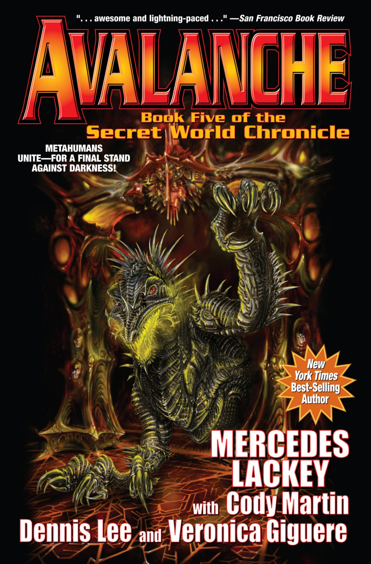 Avalanche Book Five In The Secret World Chronicle Mercedes Lackey