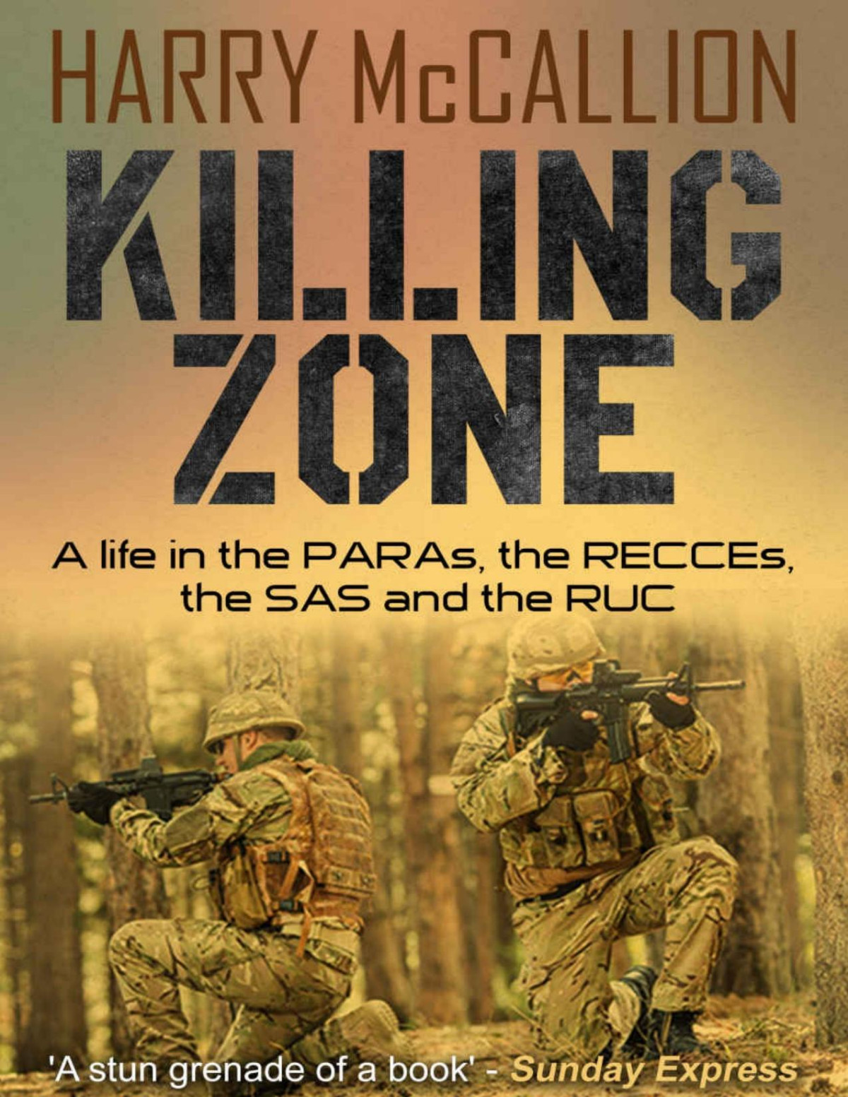 Killing Zone Mccallion Harry