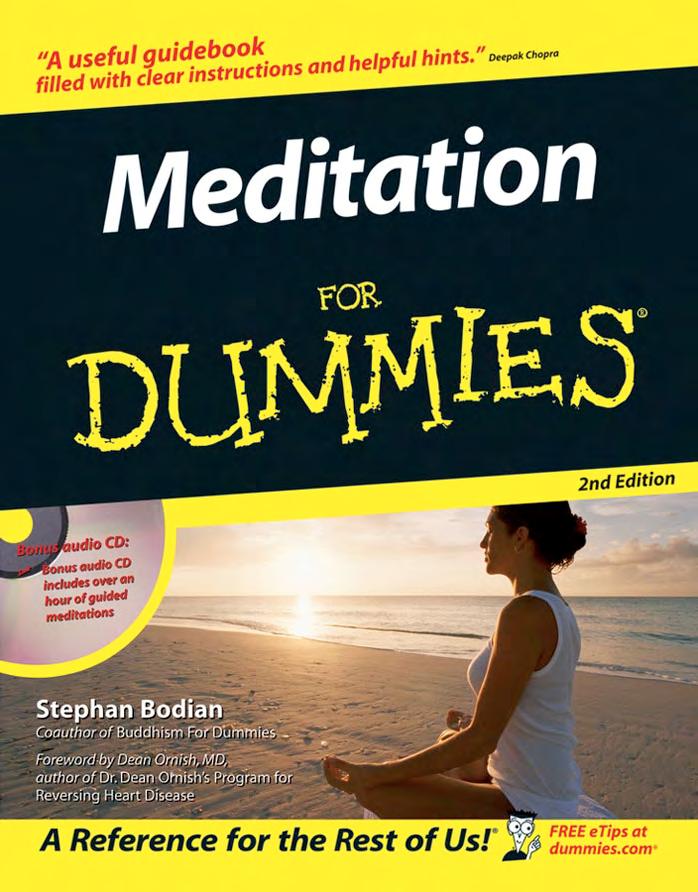 Meditation For Dummies 2nd Edition Stephan Bodian