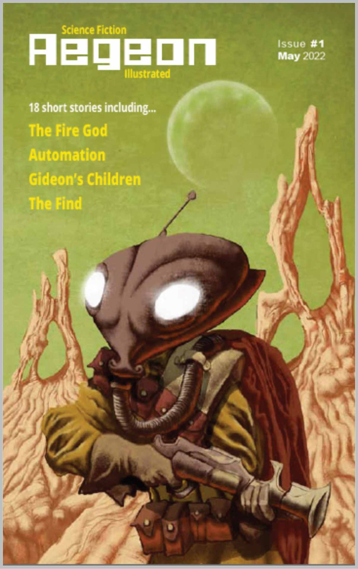Aegeon Science Fiction Illustrated Brendan Heard