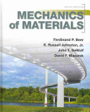 Mechanics Of Materials Ferdinand Beer Jr Johnston E Russell