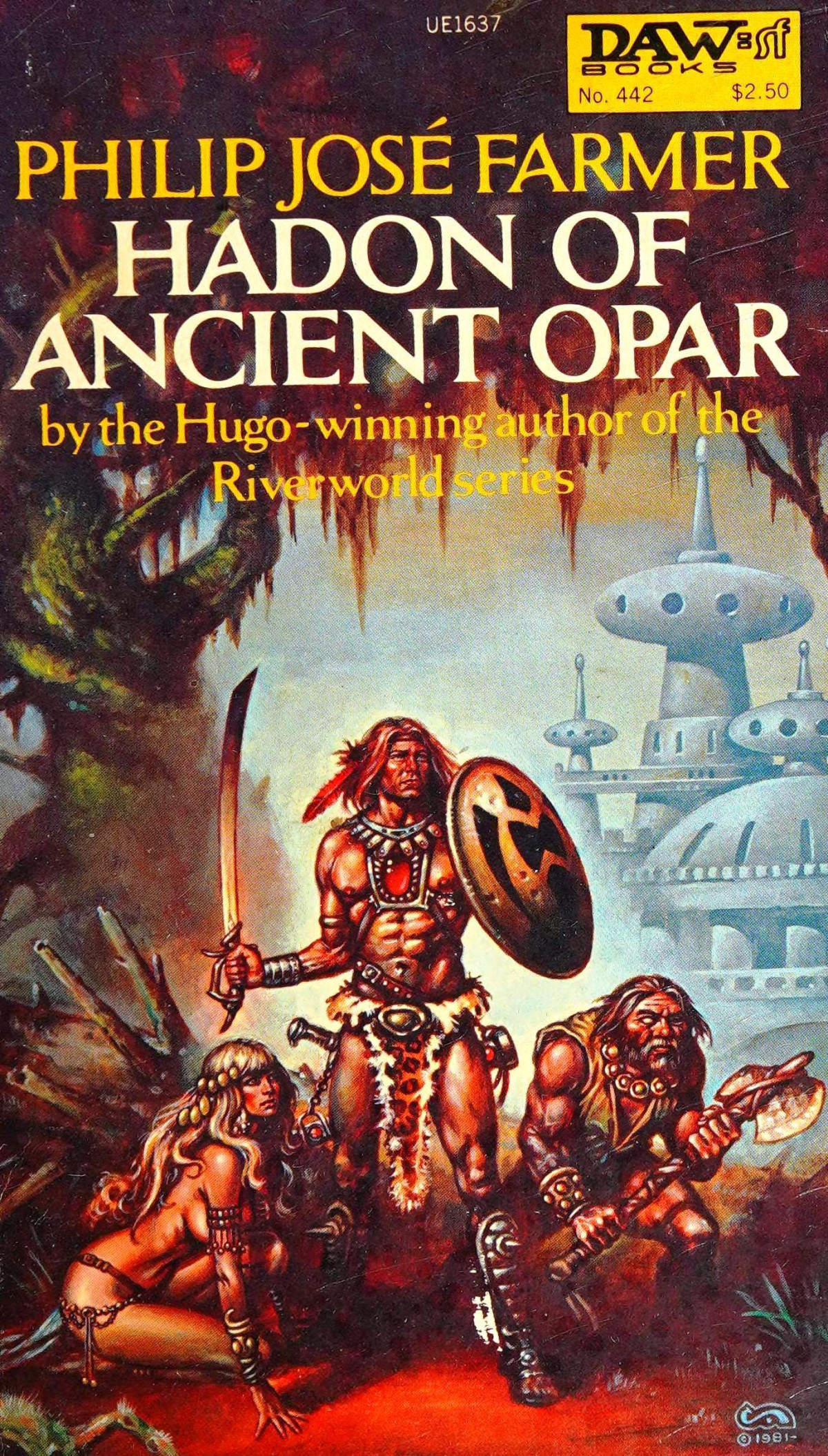 Hadon Of Ancient Opar Philip Jos Farmer