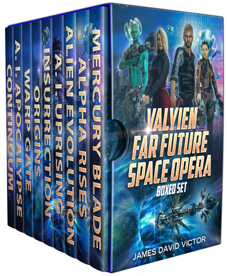 Valyien Far Future Space Opera Boxed Set Victor James David