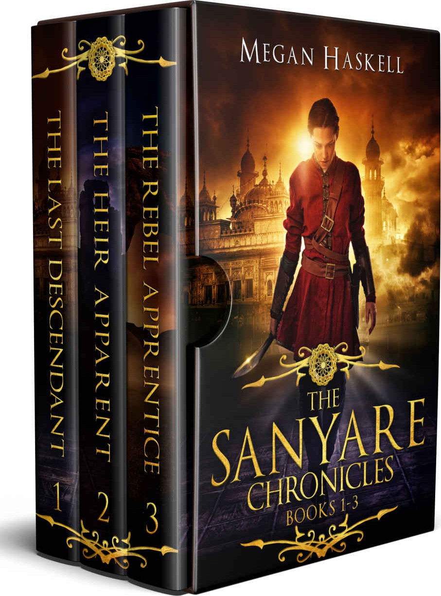 The Sanyare Chronicles Boxset Books 13 Megan Haskell