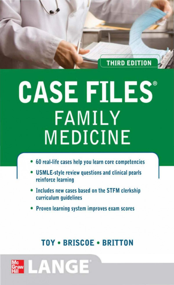 Case Files Family Medicine 3e Lange Case Files Apr 18 20120071753958mcgrawhillpdf Eugene Toy