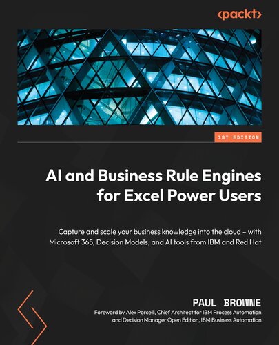 Ai And Business Rule Engines For Excel Power Users Paul Browne