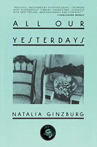 All Our Yesterdays Reprint Ginzburg Natalia