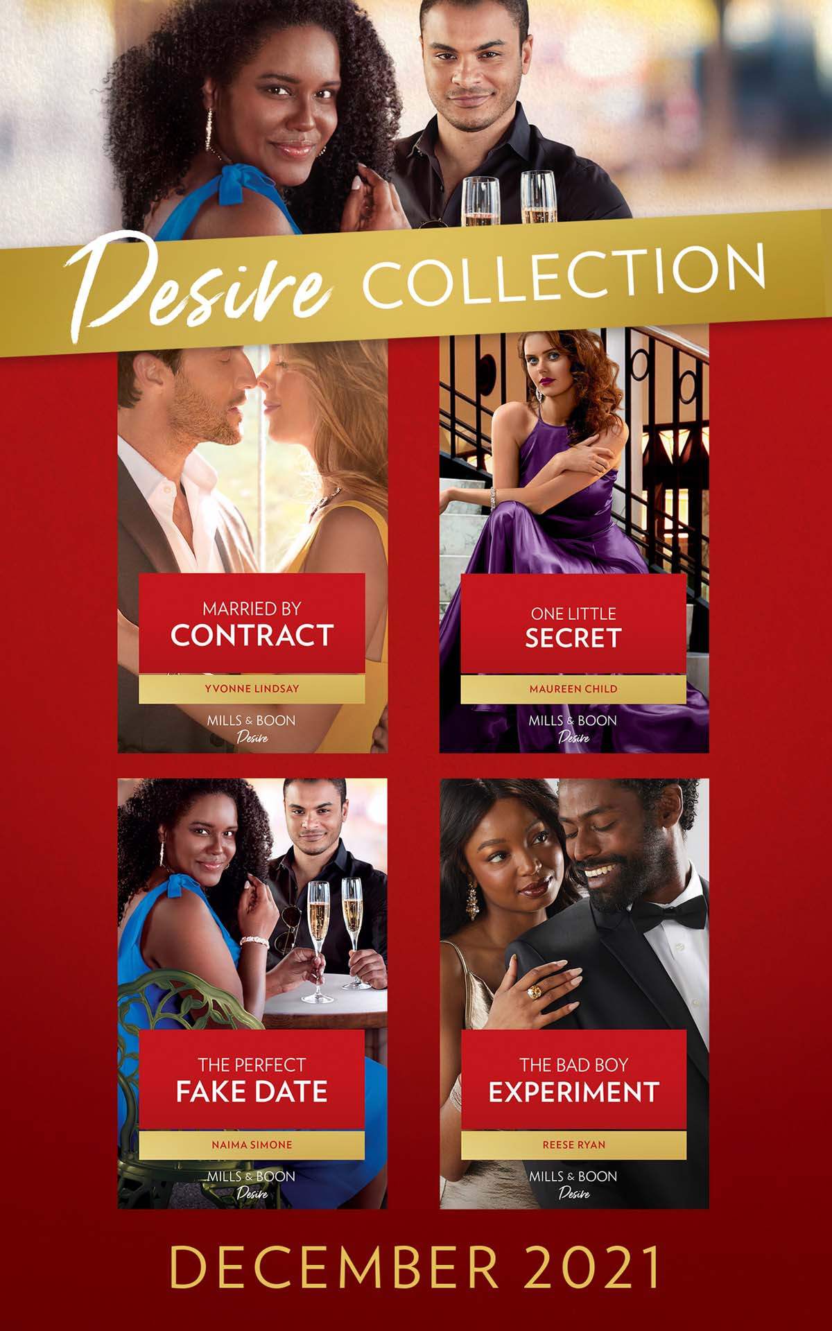 Desire Collection December 21 Yvonne Lindsay Maureen Child Naima Simone Reese Ryan