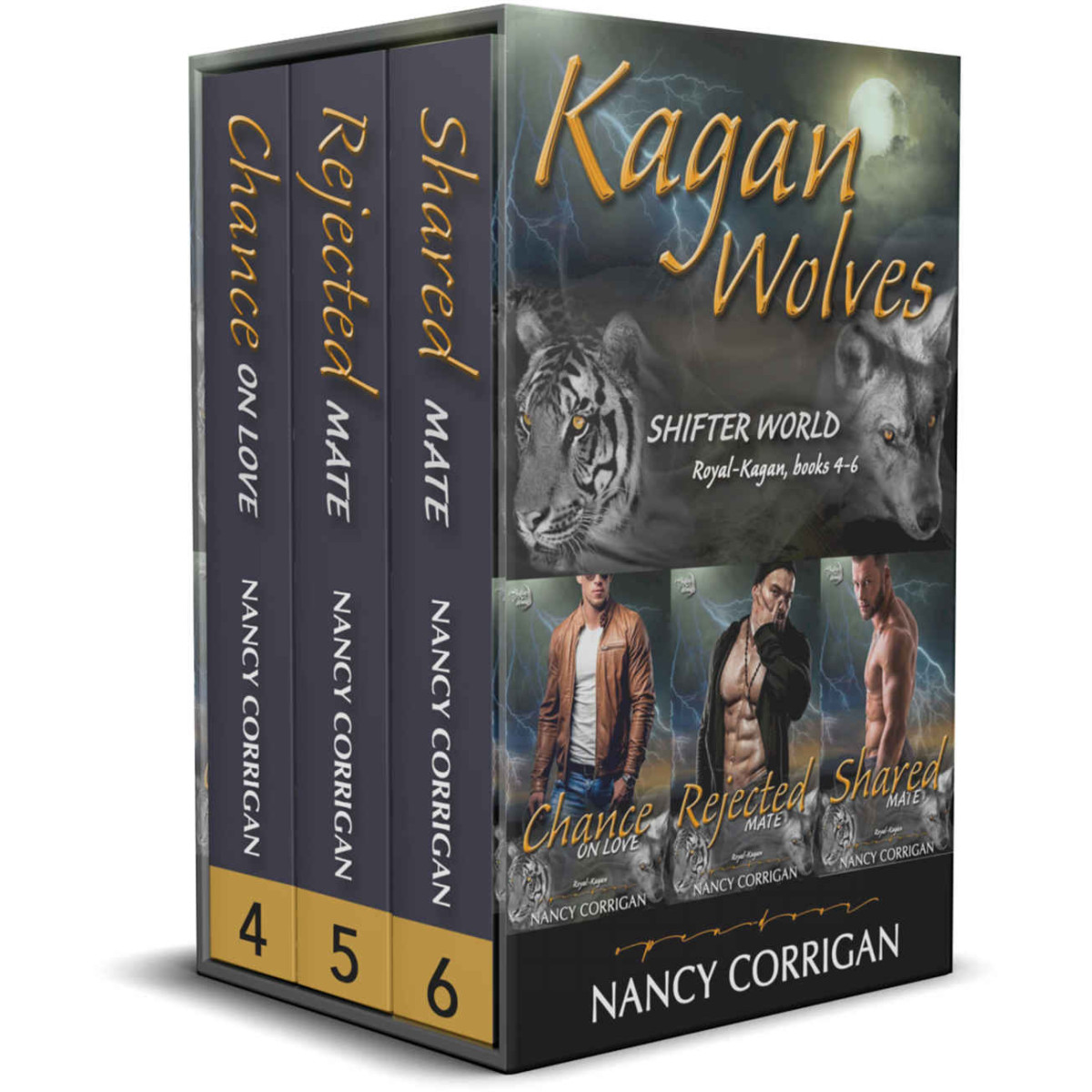 Kagan Wolves Royalkagan Books 46 Paranormal Suspense Shifter World Nancy Corrigan