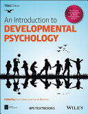 An Introduction To Developmental Psychology Complete Table Of Contents 3rd Edition Alan Slater