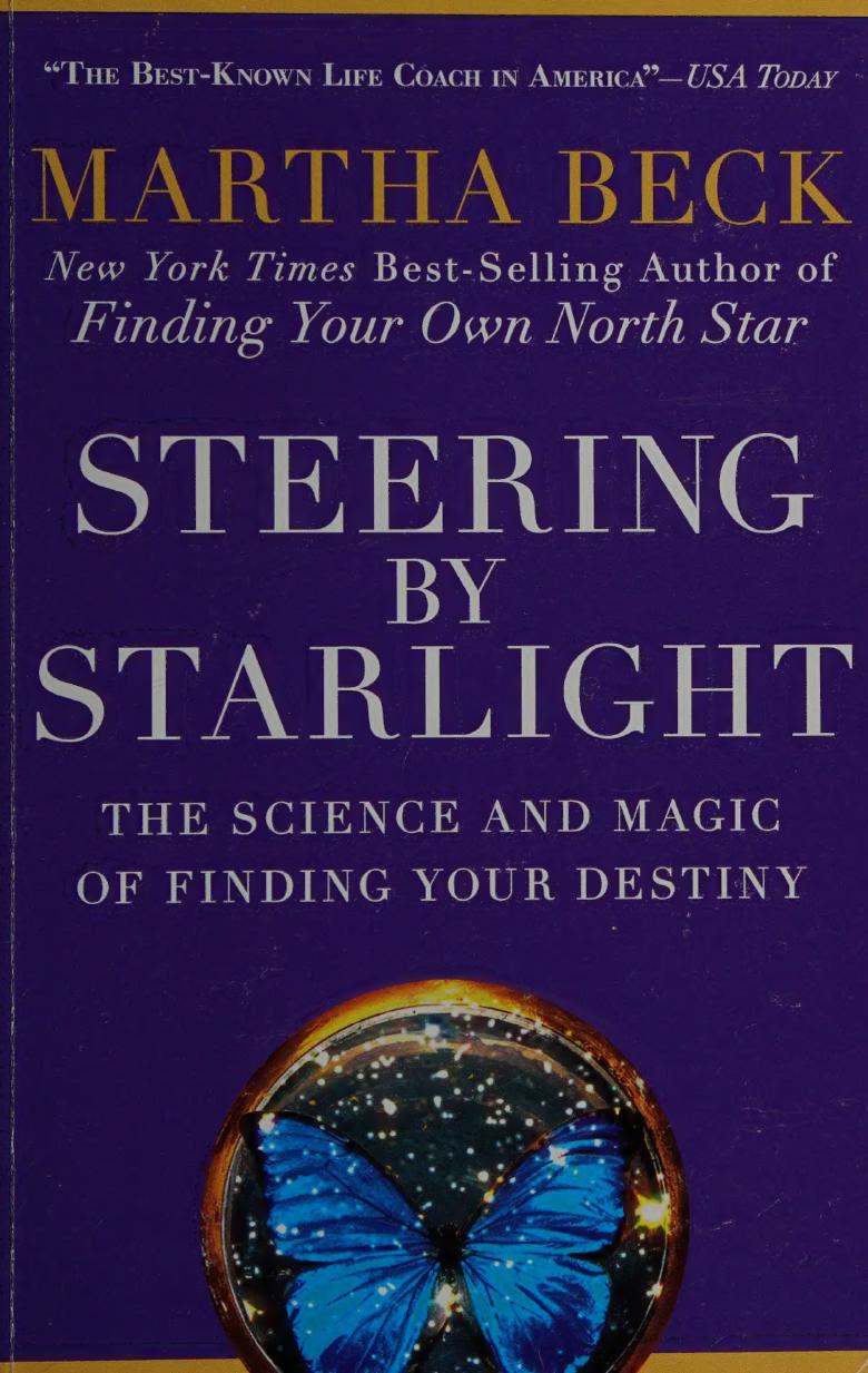 Steering By Starlight Martha Beck
