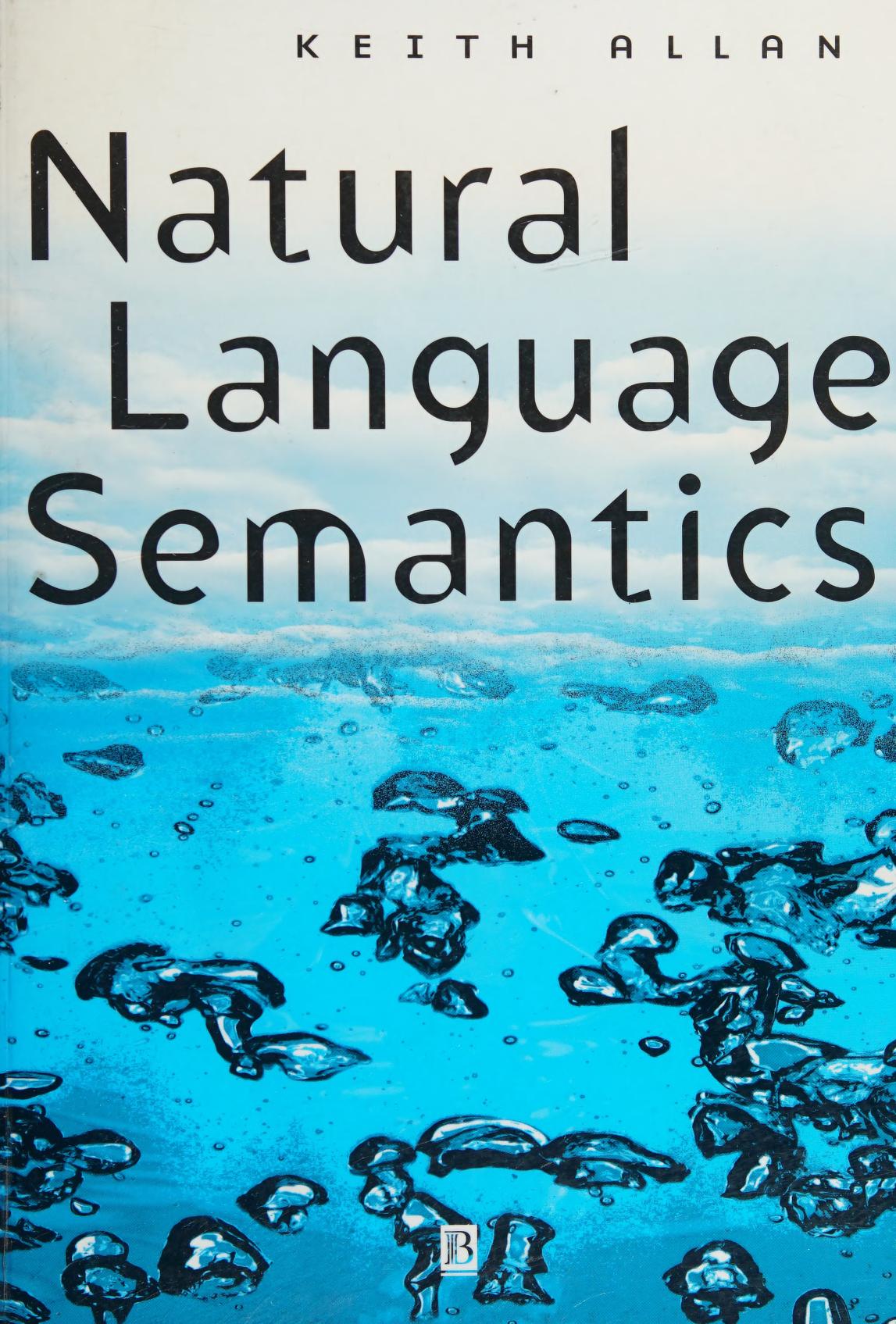 Natural Language Semantics Keith Allan