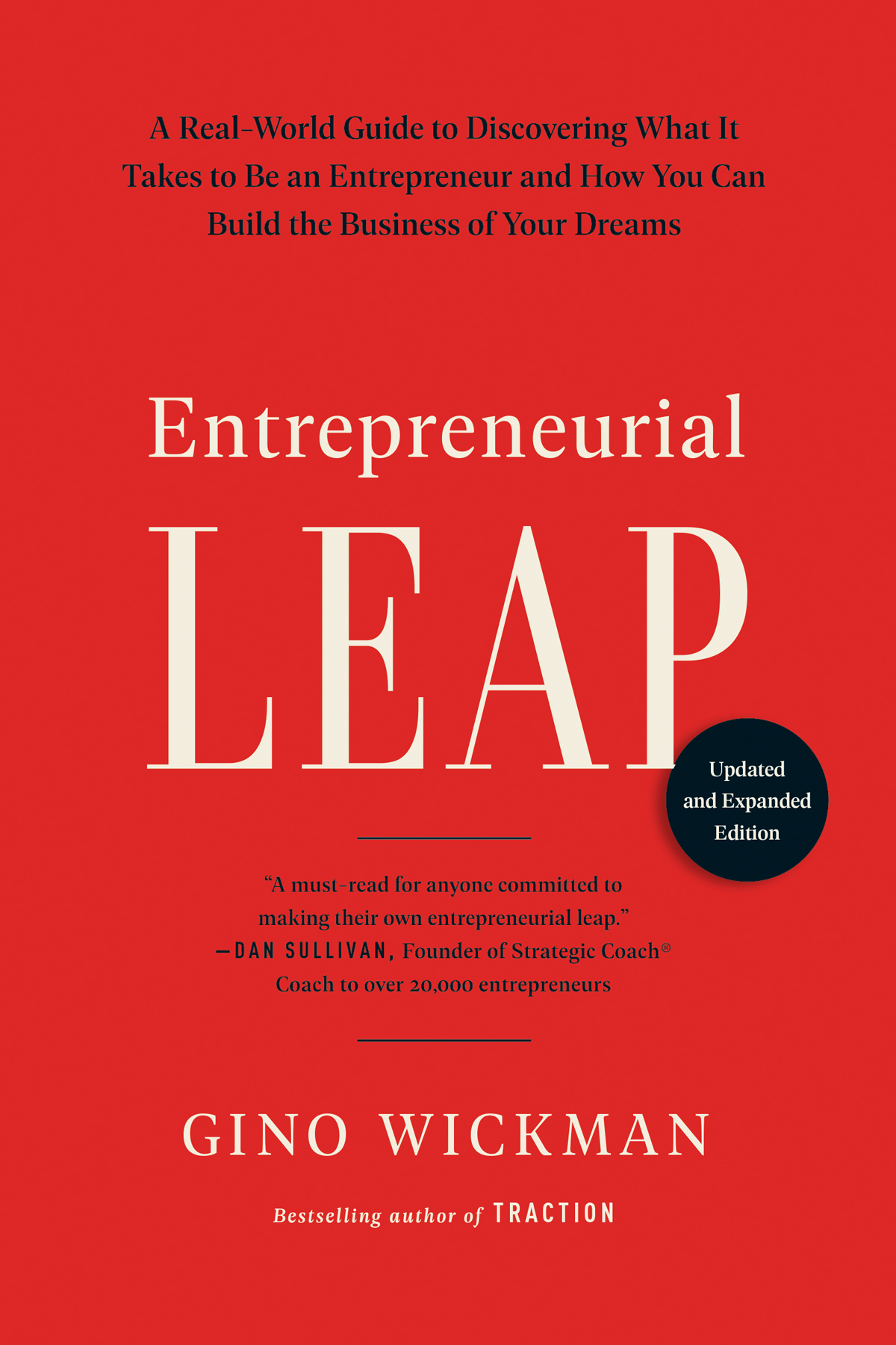 Entrepreneurial Leap Updated And Expanded Edition Gino Wickman