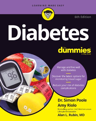 Diabetes For Dummies 6th Simon Poole Amy Riolo Alan L Rubin