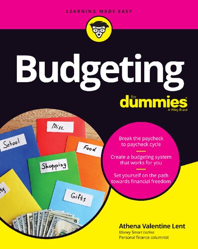 Budgeting For Dummies 1st Athena Valentine Lent