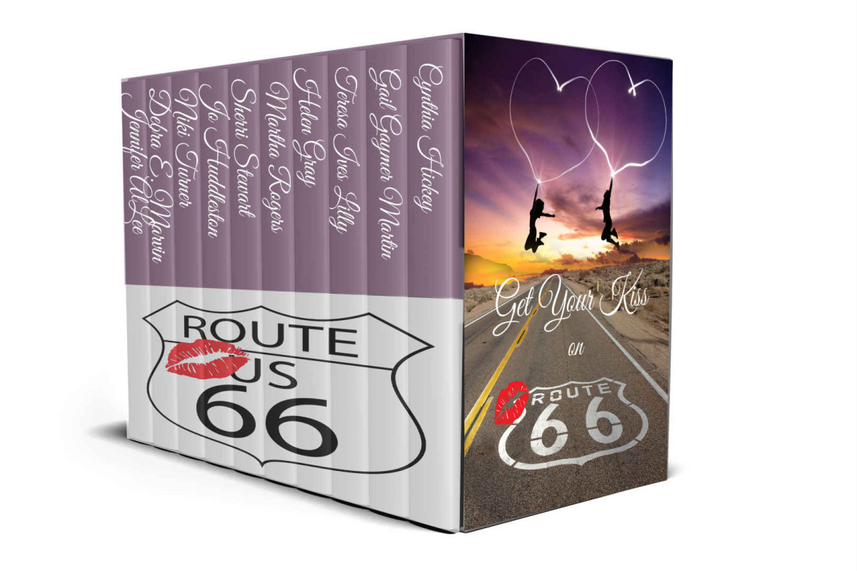 Get Your Kiss On Route 66 10 Romantic Novellas On The Mother Road Cynthia Hickey Gail Gaymer Martin Teresa Ives Lilly Helen Gray Martha Rogers Sherri Stewart Jo Huddleston Niki Turner Debra E Marvin Jennifer Allee