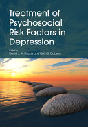 Treatment Of Psychosocial Risk Factors In Depression David J A Dozois