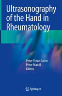 Ultrasonography Of The Hand In Rheumatology Jun 7 2018331974206xspringer Peter Vince Balint