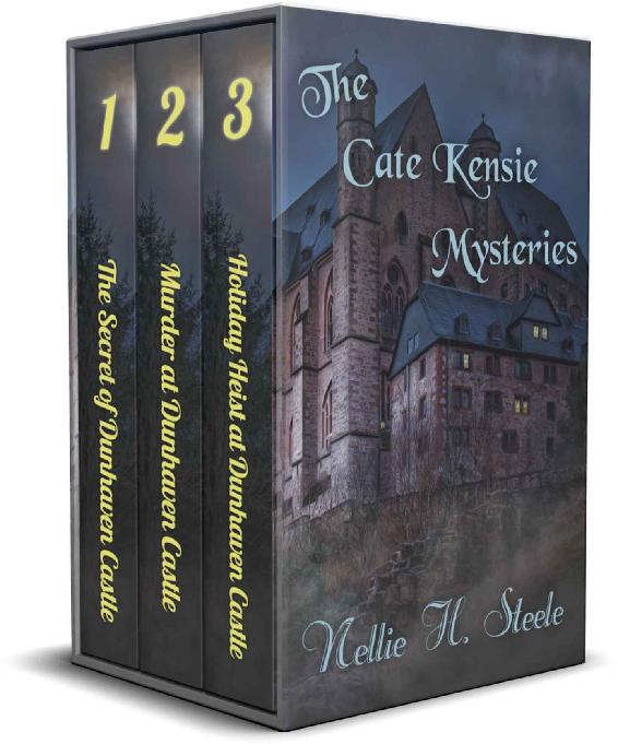 The Cate Kensie Mysteries Box Set Books 1 2 3 Three Scottish Highlands Cozy Animal Mysteries Nellie H Steele