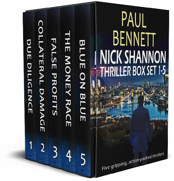 Nick Shannon Thriller Books 15 Box Set Five Gripping Actionpacked Thrillers Paul Bennett