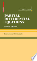 Partial Differential Equations 2 Ed 2nd Edition Emmanuele Dibenedetto