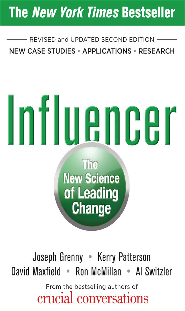 Influencer The New Science Of Leading Change Second Edition Paperback 2nd Joseph Grenny