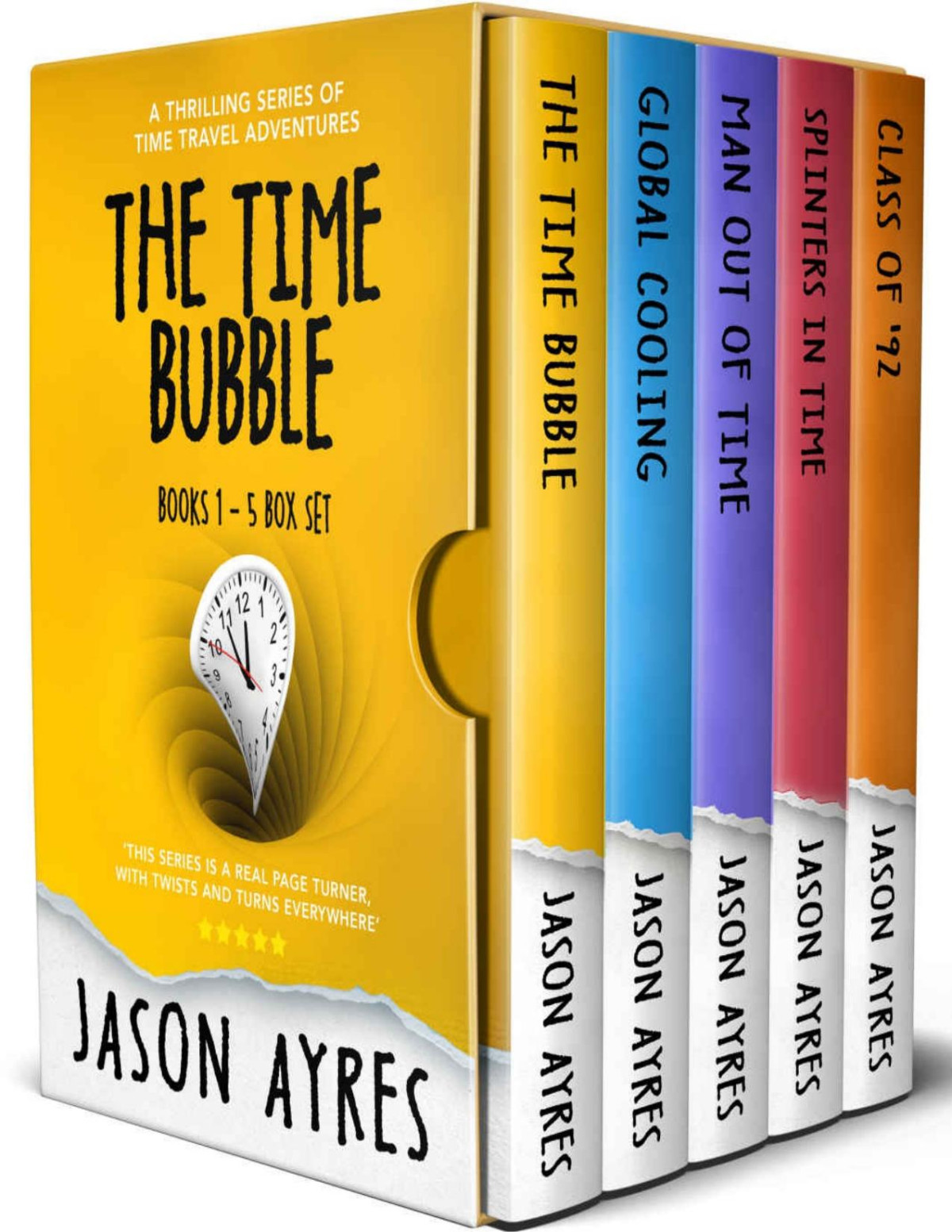 The Time Bubble Box Set Books 15 A Thrilling Series Of Time Travel Adventures Ayres