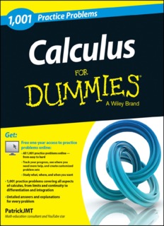 Precalculus 1001 Practice Problems For Dummies Free Online Practice Mary Jane Sterling