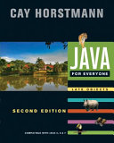 Java For Everyone Late Objects 2nd Cay S Horstmann