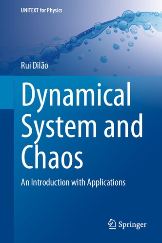 Dynamical System And Chaos An Introduction With Applications Rui Dilo