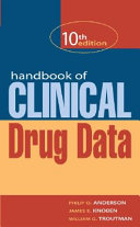 Handbook Of Clinical Drug Data William G Troutman