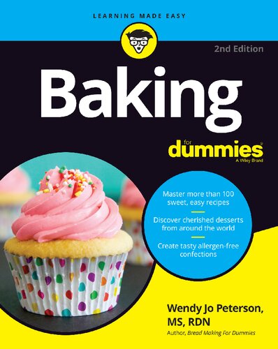 Baking For Dummies 2nd Wendy Jo Peterson