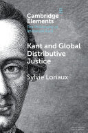 Kant And Global Distributive Justice Sylvie Loriaux