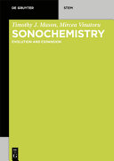 Sonochemistry Vol 1 Fundamentals And Evolution Timothy J Mason Mircea Vinatoru