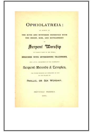 Ophiolatreia Hargrave Jennings