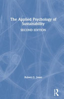 The Applied Psychology Of Sustainability 2nd Edition Robert G Jones