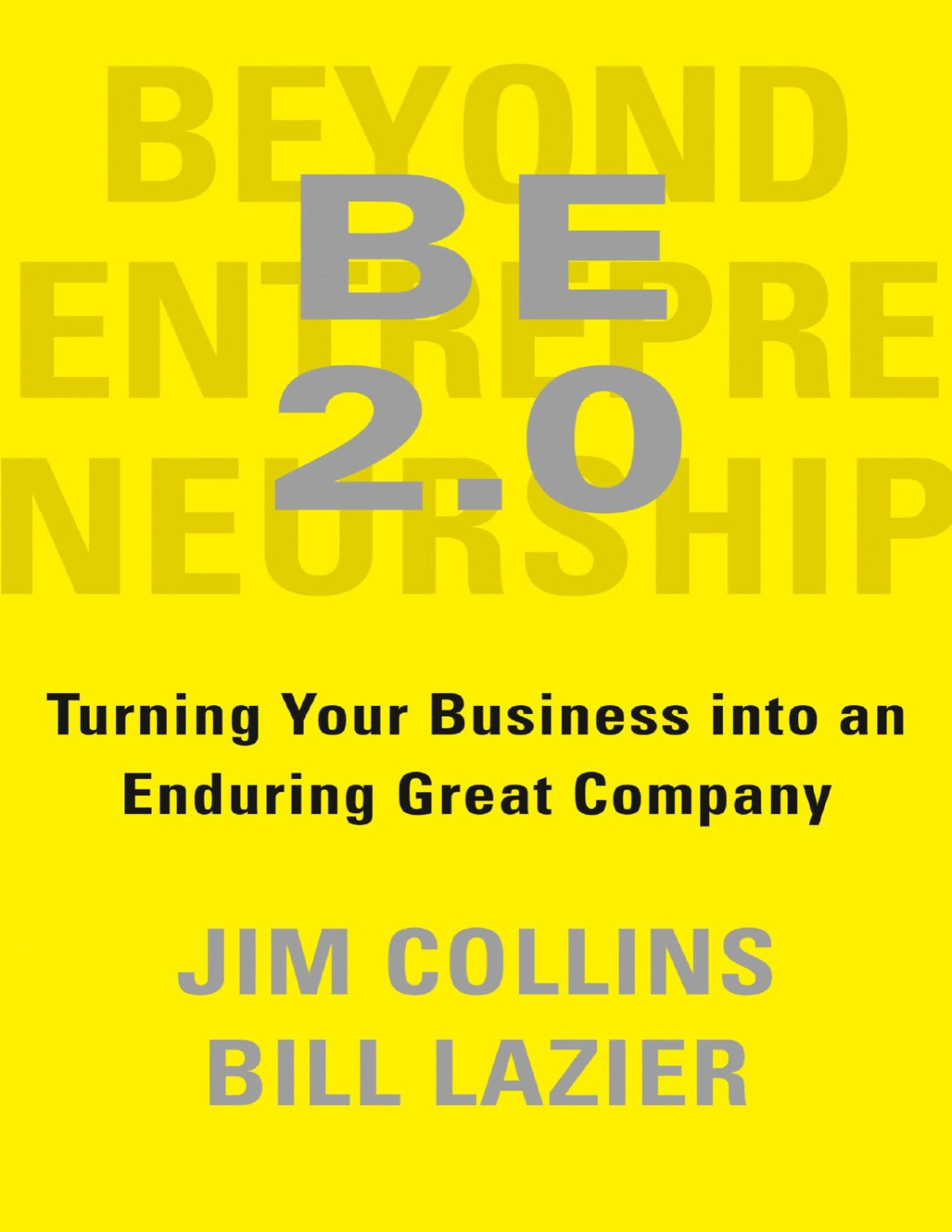 Be 20 Beyond Entrepreneurship 20 Jim Collins