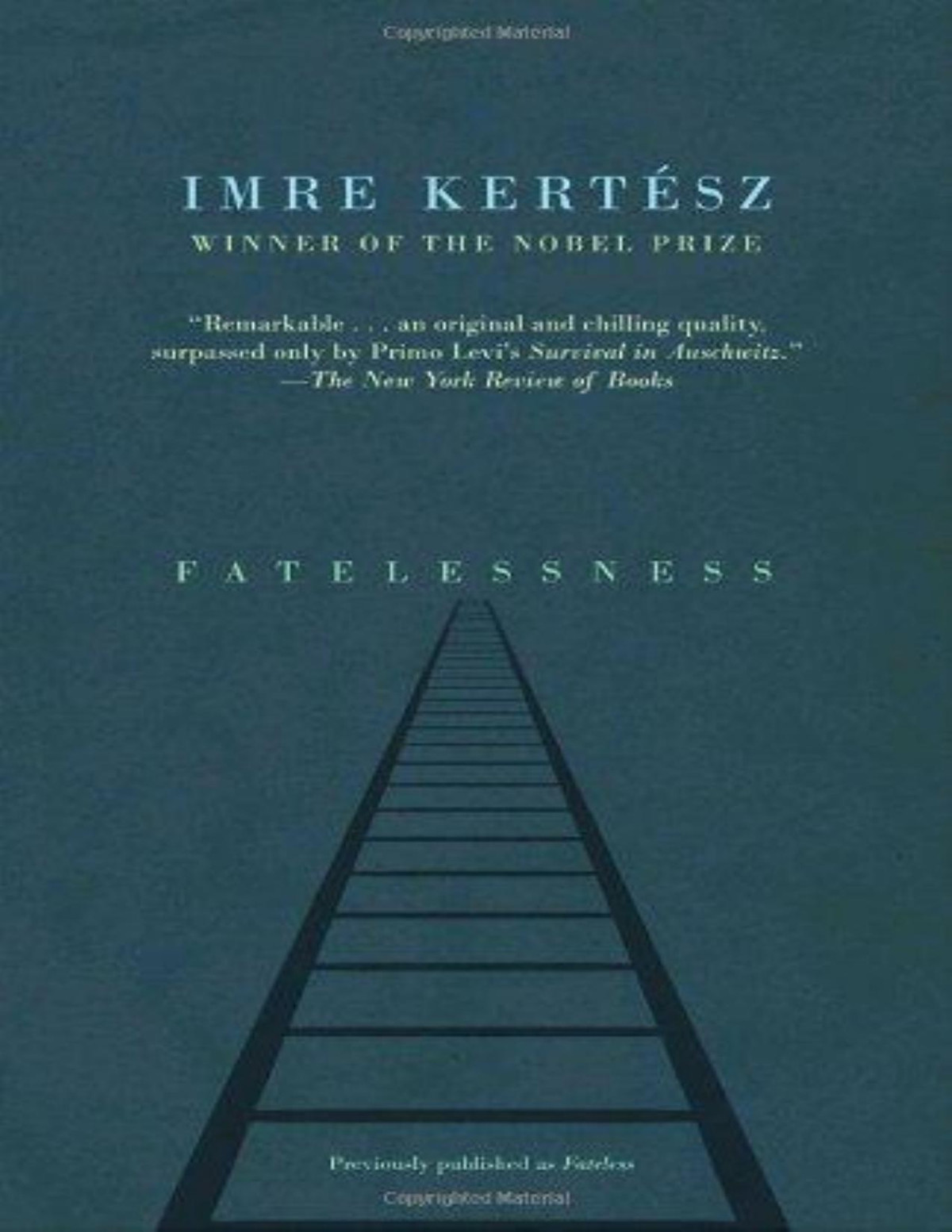 Fatelessness Imre Kertesz