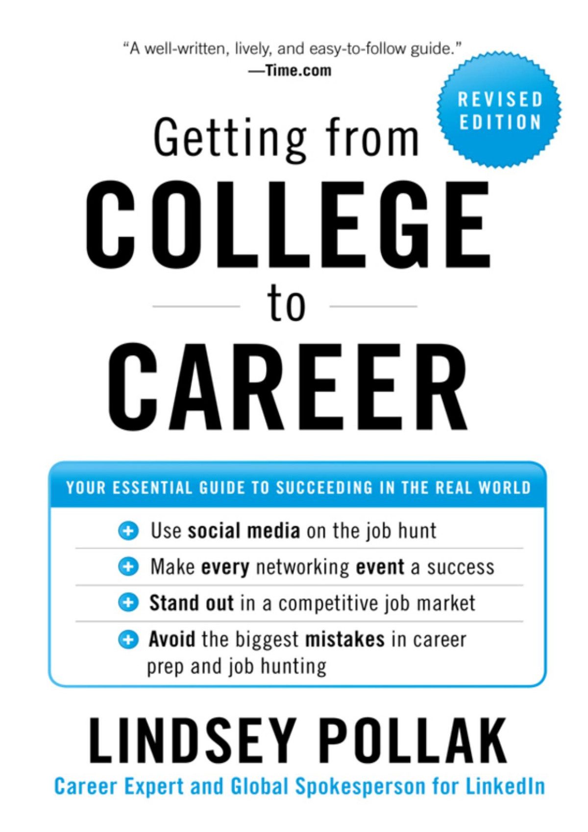 Getting From College To Career Lindsey Pollak