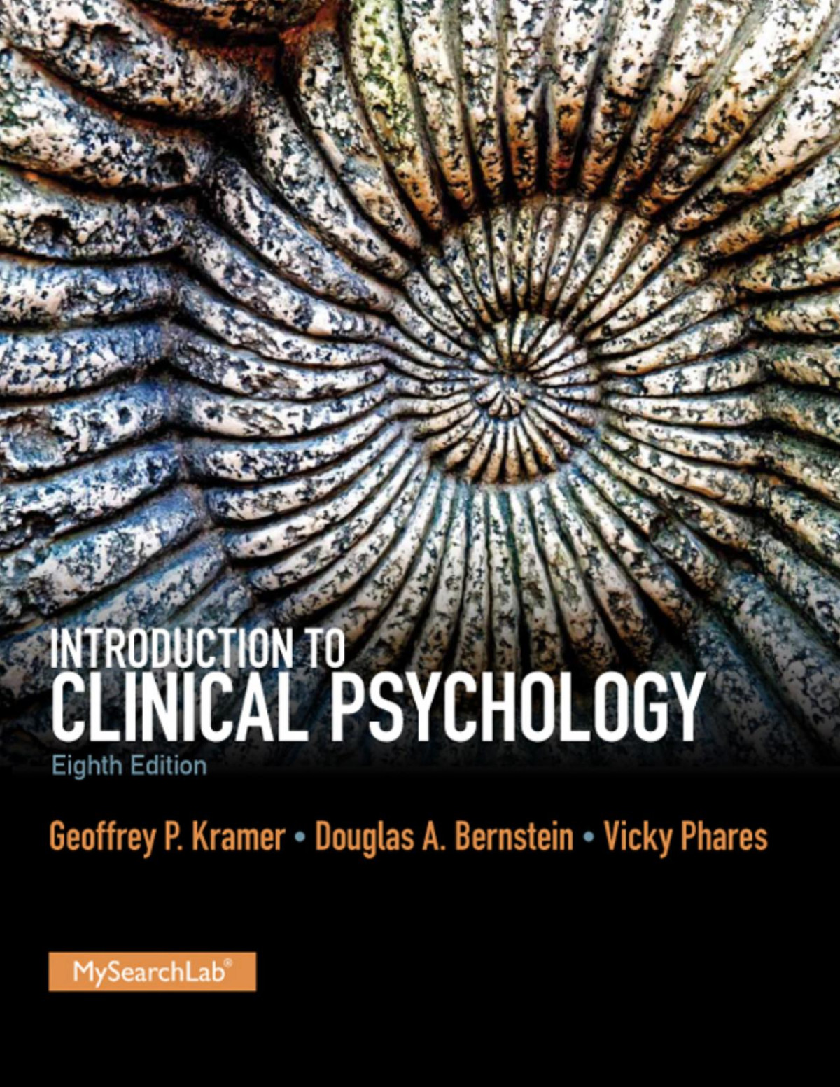Introduction To Clinical Psychology 8e Geoffrey P Kramer Douglas A Bernstein Vicky Phares