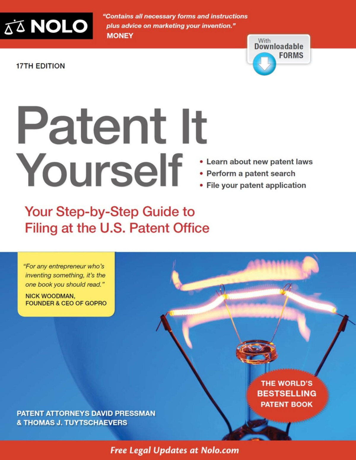 Patent It Yourself Your Stepbystep Guide To Filing At The Us Patent Office Pressman